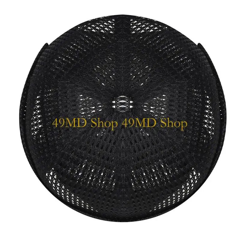 49MD Popular Brimless Hat with Ventilation Holes Packable Docker Cap For Daily Wear