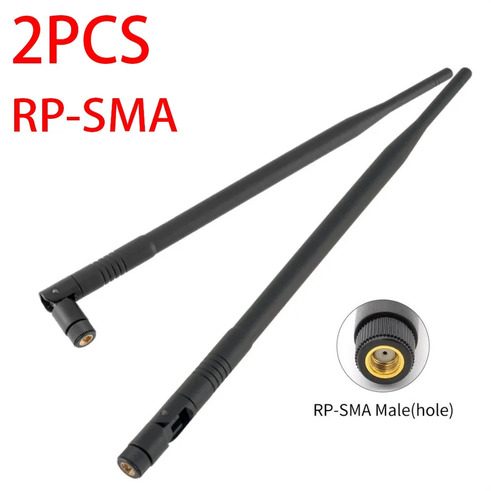 2 Pcs 868MHz For LoRaWAN Helium 8dBi RP-SMA Male (female Pin) Aerial Antenna 4G Signal Antena Antenne Waterproof