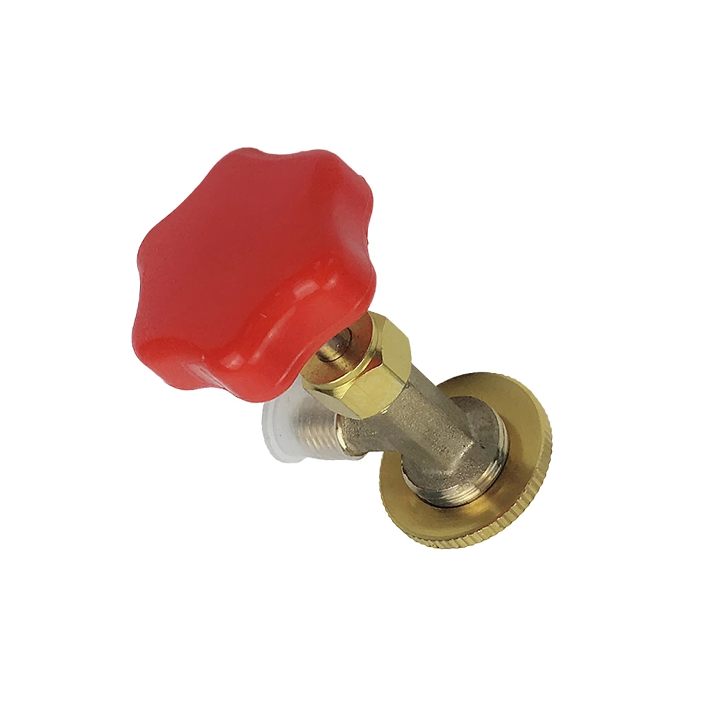 

Vehicle 134A Refrigerant Tap Valve Can Bottle Opener Tool Dispensing Shut Off Adapter High Performance Metal Body Plastic
