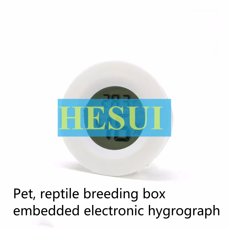 Electronic hygrograph Pet reptile box/acrylic box embedded