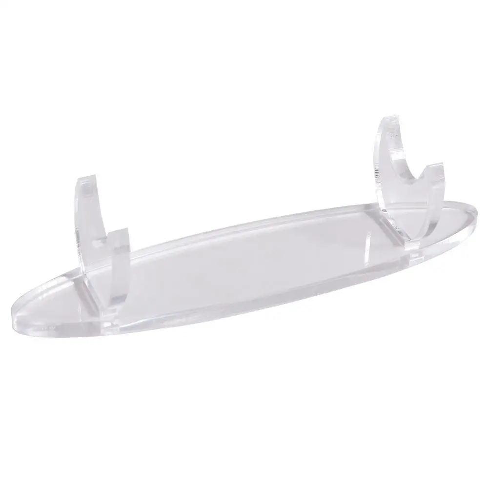 Desk Pencil Holder Acrylic Pen Holder Clear Black Pen Display Stand Transparent Stationery Fountain Pen Rack Makeup Brush Rack