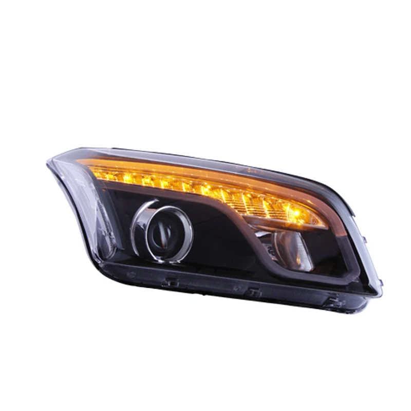 Head lamp For Chevrolet TRAX 2014 2015 2016 Headlights LED DRL Running lights Headlight Bi-Xenon Beam Fog lights angel eyes