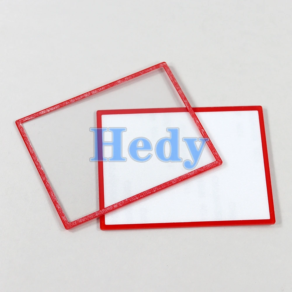 상단 상단 렌즈 LCD 스크린 미러 플라스틱 커버, DSI NDSi 전면 LCD 스크린 프레임 미러 교체, 1 개