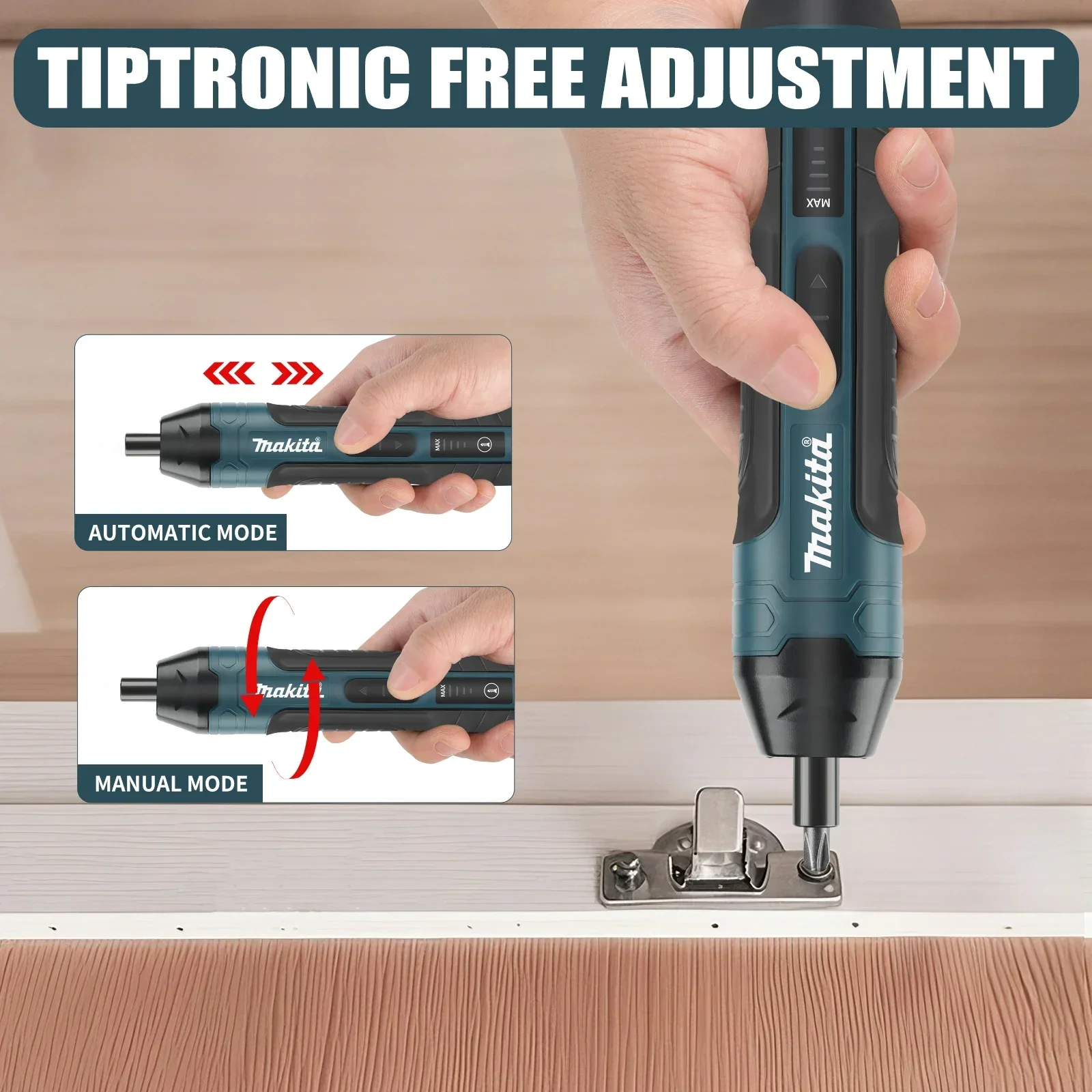

Makita Electric Screwdriver Rechargeable Electric Screwdriver Miniature Screwdriver Tool Set