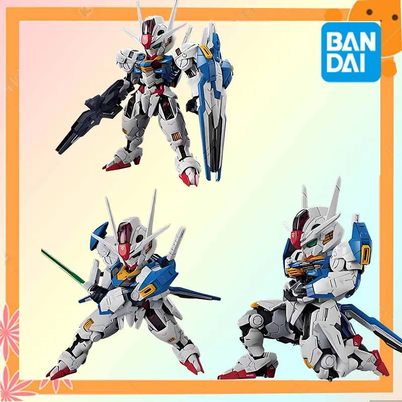 

Bandai Original GUNDAM THE WITCH FROM MERCURY XVX-016 GUNDAM AERIAL Anime Action Figure Assembly Model Toys Gifts For Kids