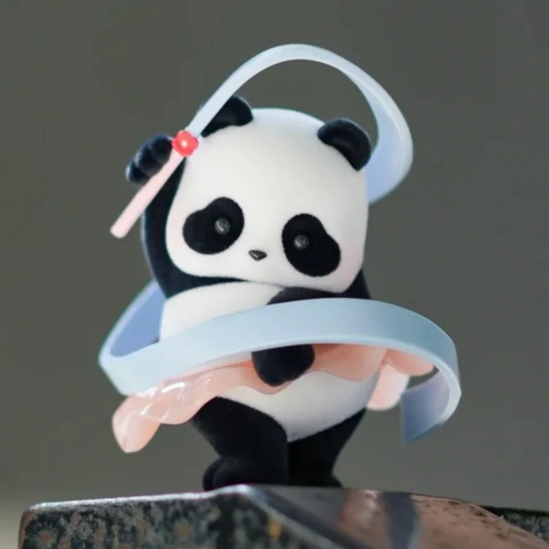 Panda Roll Ballet Stage Series Anime Figurka Blind Box Zabawka Ozdoby Model Lalki Figurki Kolekcjonerskie Prezenty Urodzinowe Dla Dzieci