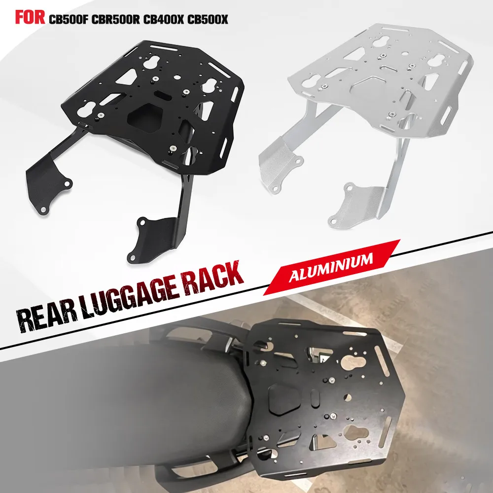 

For HONDA NX500 NX400 CB NX 400 500 X CB500X Motorcycle Rear Luggage Rack Cargo Holder Top Box Carrier Shelf Bracket Accessories