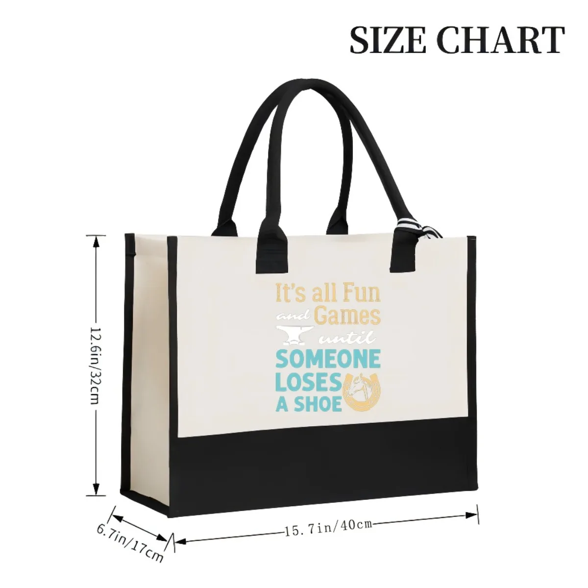 شعار مجنح سنة تاريخ 1964 طبعة كريست 2026 وصول جديد موضة عملية واسعة قابلة لإعادة الاستخدام حمل حقيبة نمط طباعة