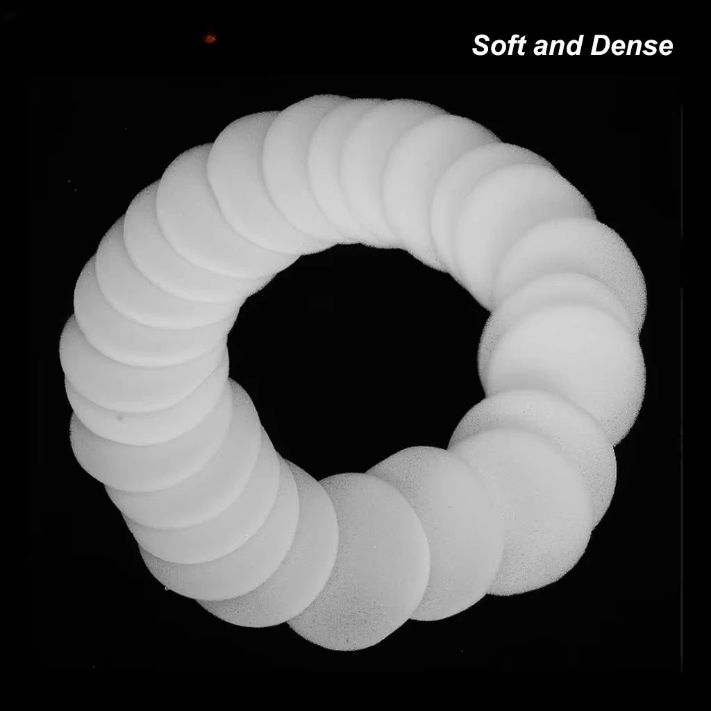 50Pcs Disposable Clean Sponge Pad Soft Dental Endo Files Cleaning Foam Stand Replacement Foam Teeth Whitening Tool Dentistry