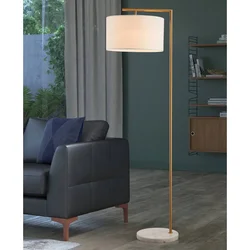 Lámparas de pie Led de lujo para sala de estar, lámpara de mesita de noche, luces de pie laterales para sofá, decoración del hogar, accesorios de iluminación interior