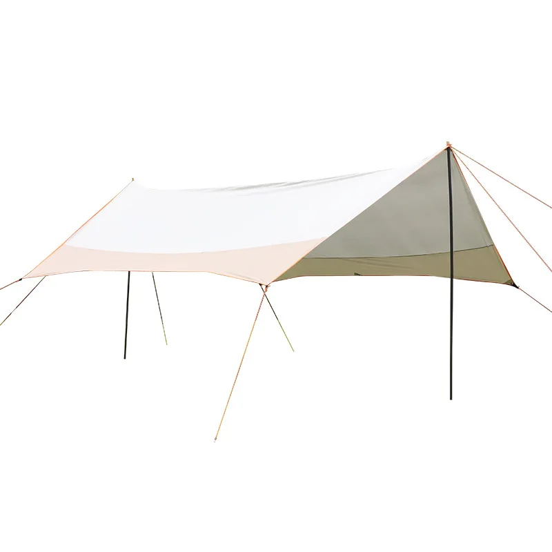 

Extended canopy tent outdoor camping picnic beach shading sun protection thickened vinyl Oxford cloth portable pergola