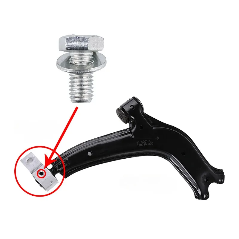 

Резиновая втулка нижнего рычага подвески, эластичный резиновый блок, винт, 1 шт. для Citroen ZX C-Elysee Picasso Xsara