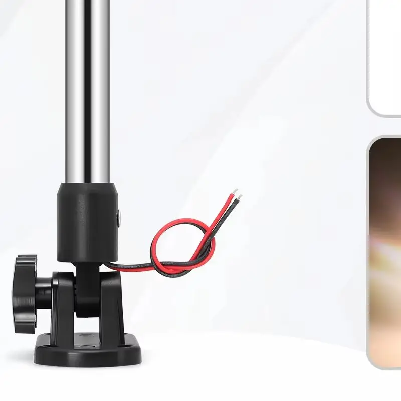 

Новый навигационный фонарь для лодки, водонепроницаемый якорный светильник, парусная сигнальная лампа для морских лодок, аксессуары для яхт 6/9/12 дюймов