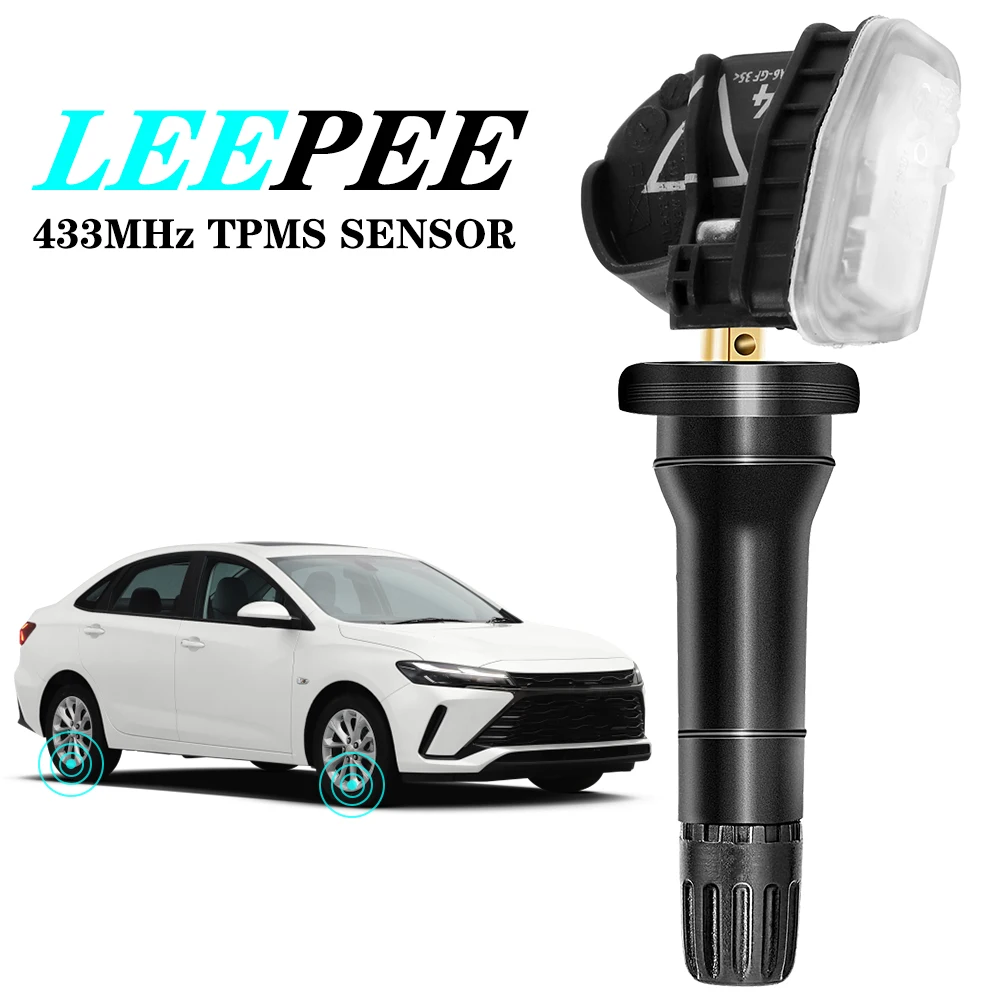 LEEPEE Car Tire Pressure Sensors 433MHz TPMS Sensors for Buick GMC Chevrolet Holden For Cadillac Mahindra Tata Interal Sensors