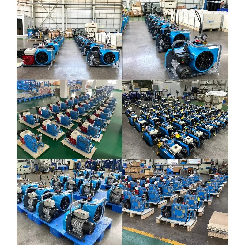 Compresor de Aire Portátil para Buceo, PCP, Deportes Acuáticos, OEM, 3.5CFM, 100LPM, Alta Presión, 4500psi, 300bar, para Respiración