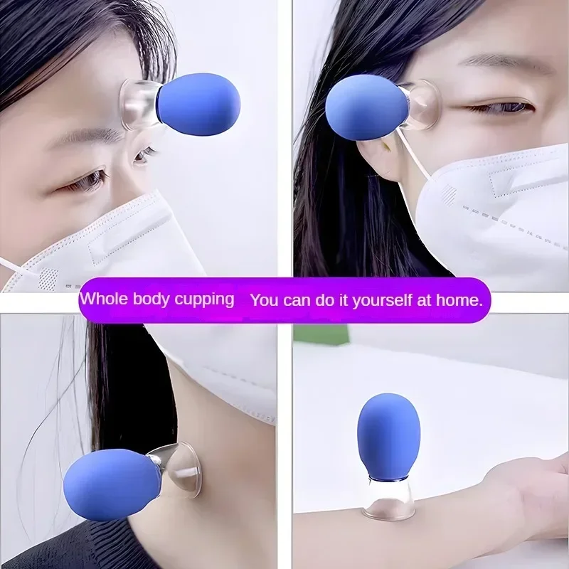 1/5/10pcs Silicone Massage Cupping For Body Face Neck Eye Cellulite Massager Vacuum Tank Body Facial Care Anti-aging Beauty Tool image 6