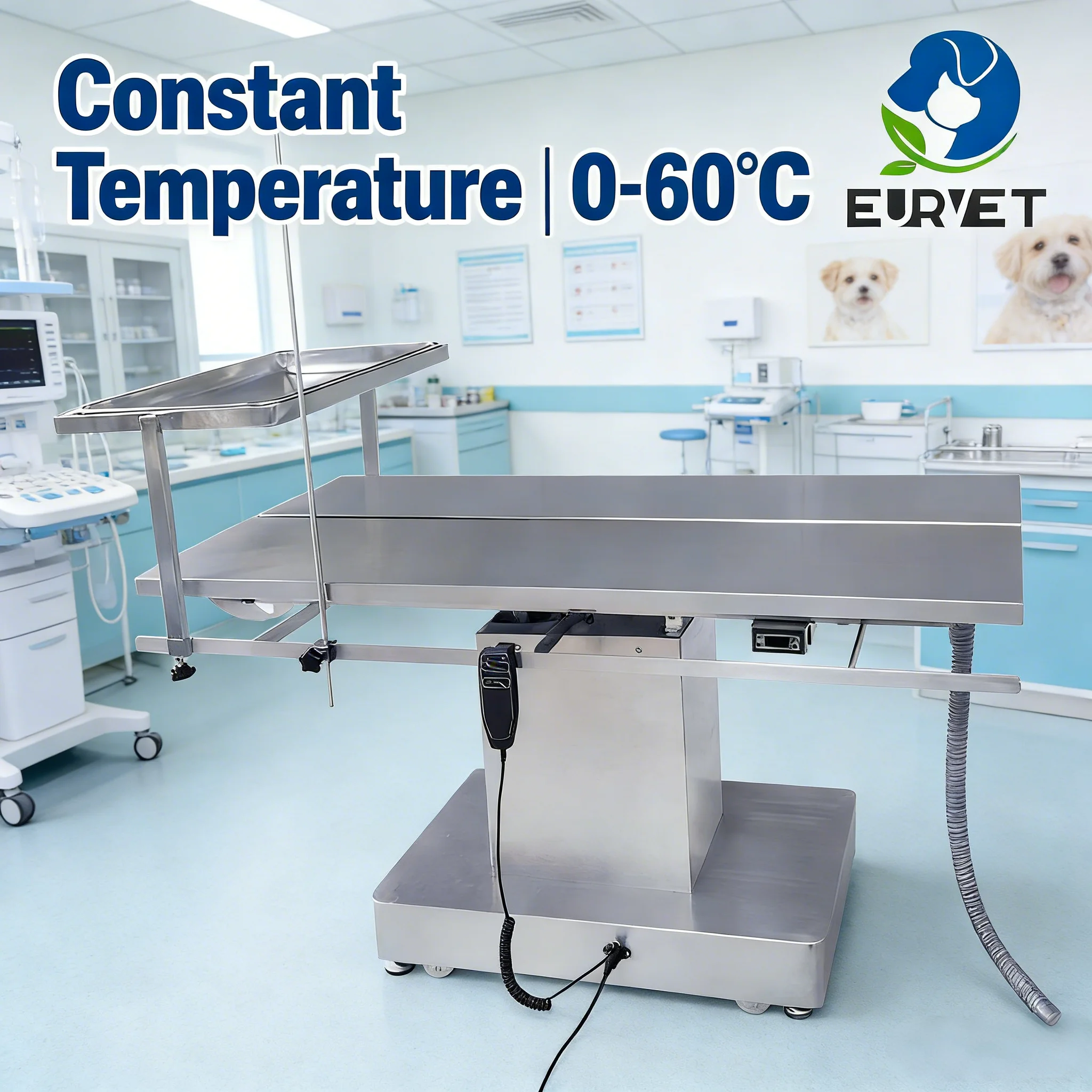 EUR VET Veterinary Equipment Electric Lift Vet Operating Table Vet Dissecting Table