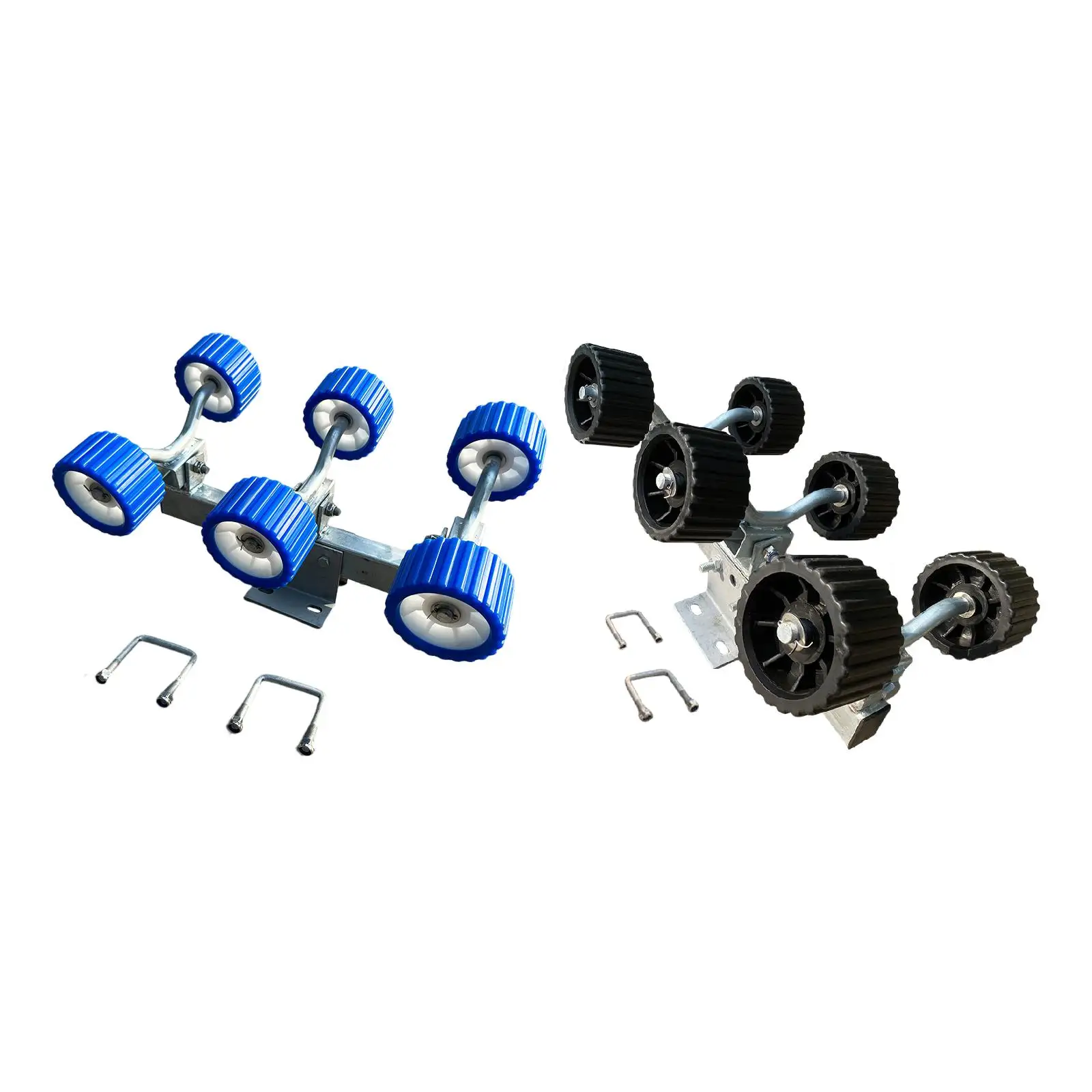 

Galvanized Metal Boat Trailer Roller Bottom Support Bracket Easy Installation for Ship Yacht Transport