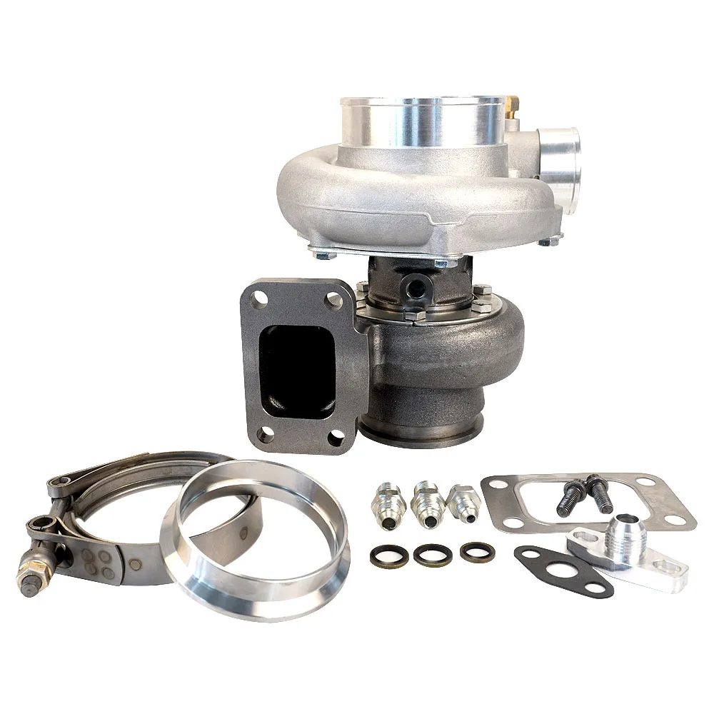 New Turbo GT35 GTX3582 T3 .63 A/R Vband Clamp Gen 2 Billet Wheel Journal Bearing