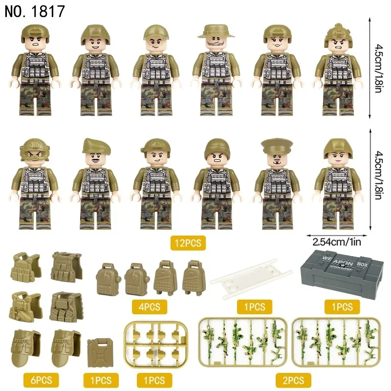 子供用ビルディングブロックおもちゃミニフィギュアヒューマノイド人形漫画のキャラクター誕生日プレゼント子供のための教育プレイセット