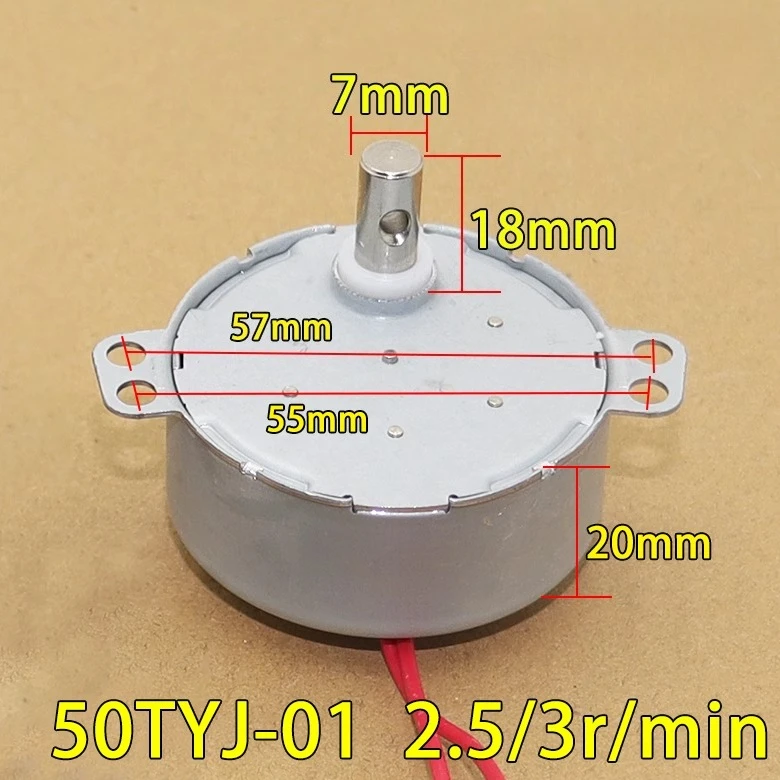 For Midea Emmett Watson fan oscillating head motor 50TYJ-01 claw-pole type permanent magnet synchronous motor