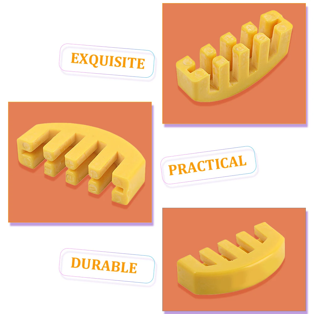 

4 Pcs Violin Mute Accessories Mutes Supplies Rubber Practice Instrument Parts Style