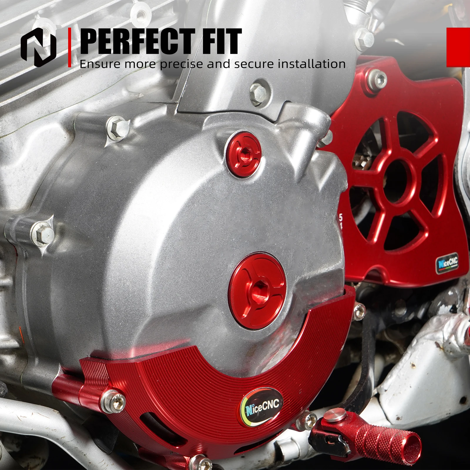 NICECNC لهوندا XR650L XR 650L 1993-2022 محرك دراجة نارية توقيت المقابس غطاء CRF450R 2002-2016 CRF250R 2010-2017 CRF1000L