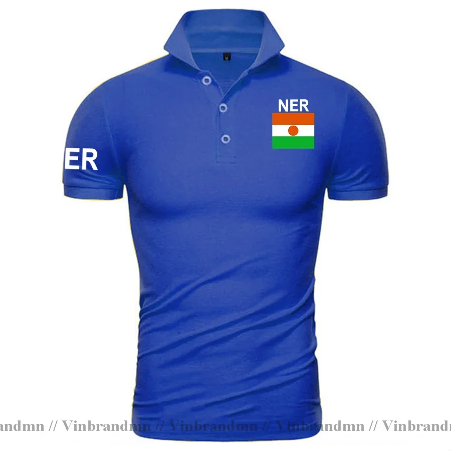 Niger Nigerien Polo Shirts Men Short Sleeve Classic Brand Printed For Country Flag Shirt Nation Team Clothing New Fashion NE NER