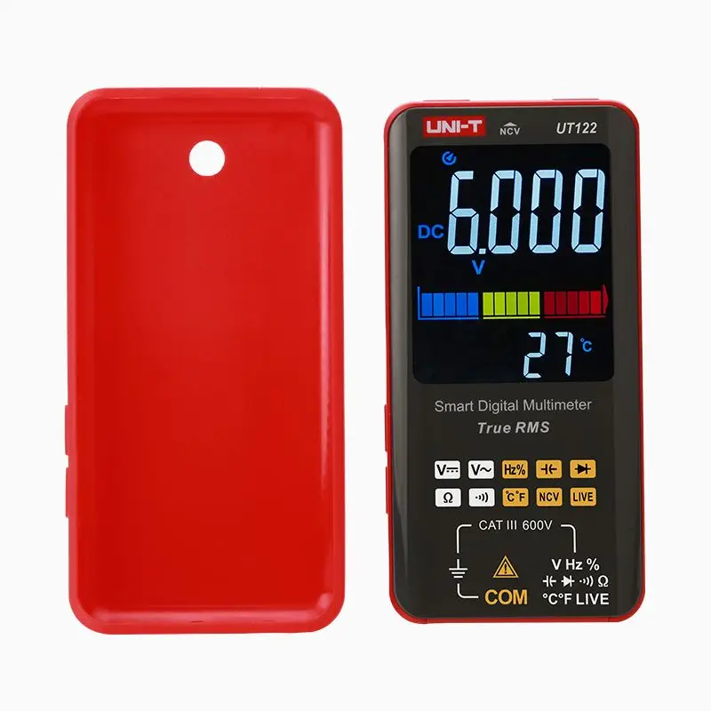 UNI-T Smart Digital Multimeter UT121A UT121B UT122 AC DC Voltage Tester Multimeter True RMS Digital Capacimeter Frequency Meter