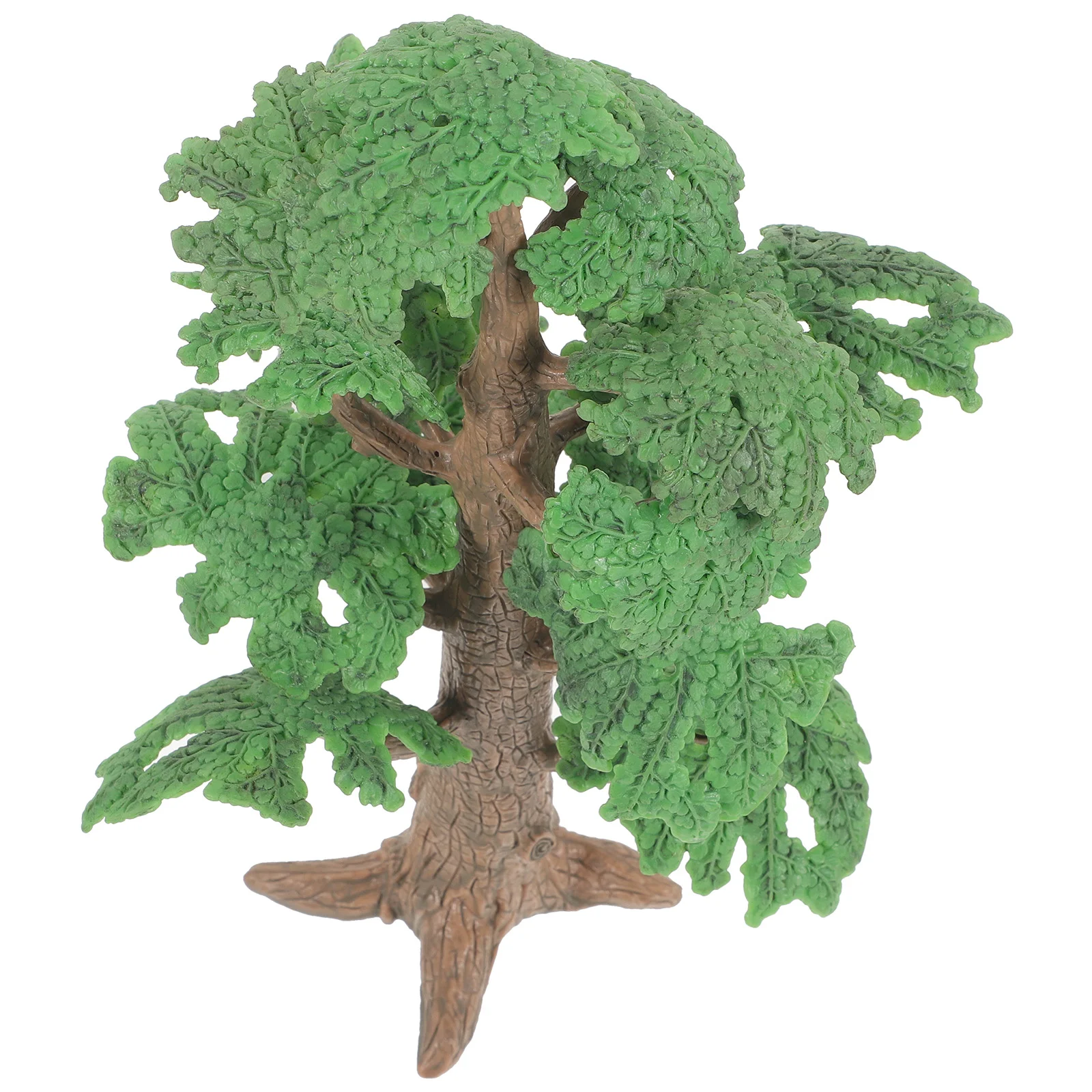 

Oval Landscape Tree Toys Artificial Halloween Mesh Cypress Model Baby