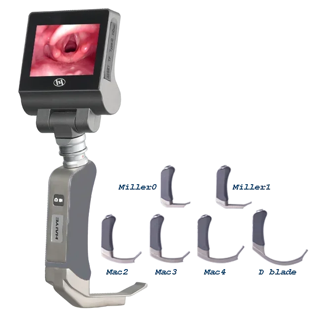 

Многоразовый набор видеоларингоскопов Питьевой цифровой многоразовый видеоларингоскоп для анестезии можно стерилировать