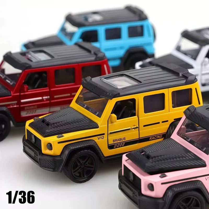 1/36 Proportional Die-Casting Metal New L Off-Road Car, Three-Door Alloy Model, Boy Toy, Adult Decoration desktop Decoration Hol