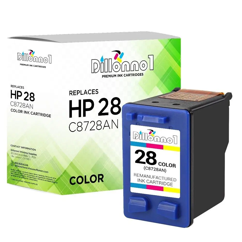 Cartouche d'encre 28 couleurs pour HP 28, HP28, C8728AN