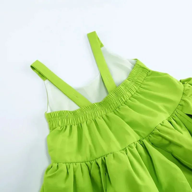 Vestido de Campanilla para niñas, disfraces de Halloween para niñas, Hada Verde, princesa, vestido elegante de Campanilla, fiesta de cumpleaños