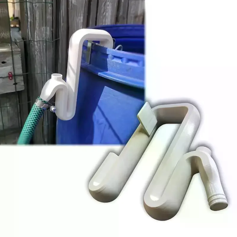 

Self Priming Siphon Hose No-Drill Overflow Pipe Auto Drain And Fill Rainwater Transfer Overflow Pipe Tools Garden Hose Hook