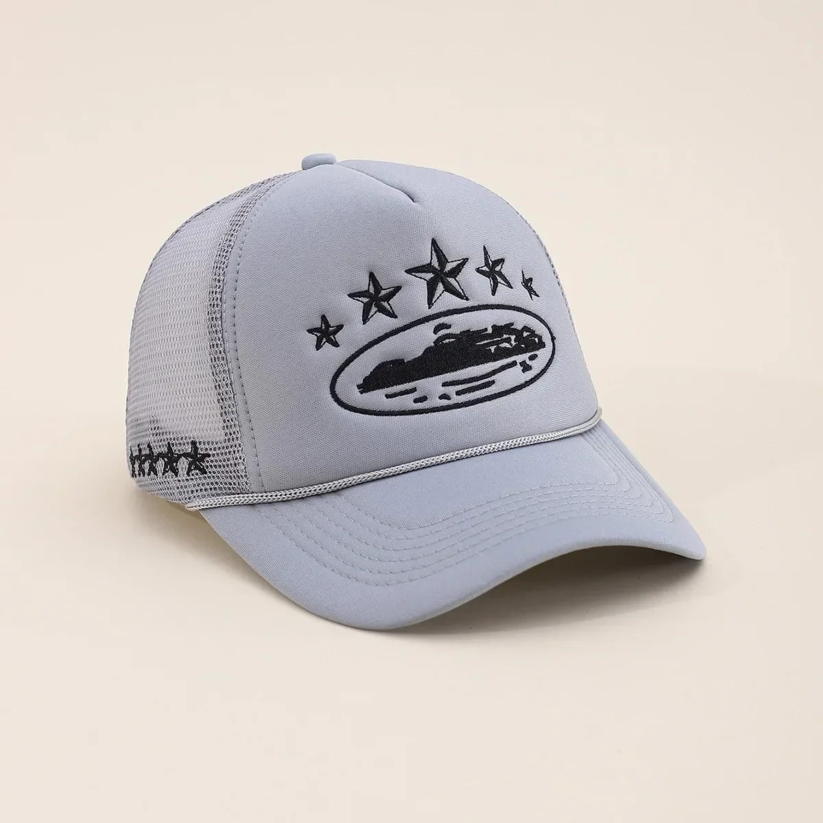 Unisex Mannen Vrouwen Cap Pentagram Borduren Baseball Netto Caps Lente Zomer Outdoor Verstelbare Casual Hoeden Zonnebrandcrème Hoed