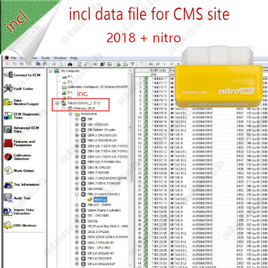 2018 flash File Calibration for CMS site 8.7 8.5 7.6 with Nitro