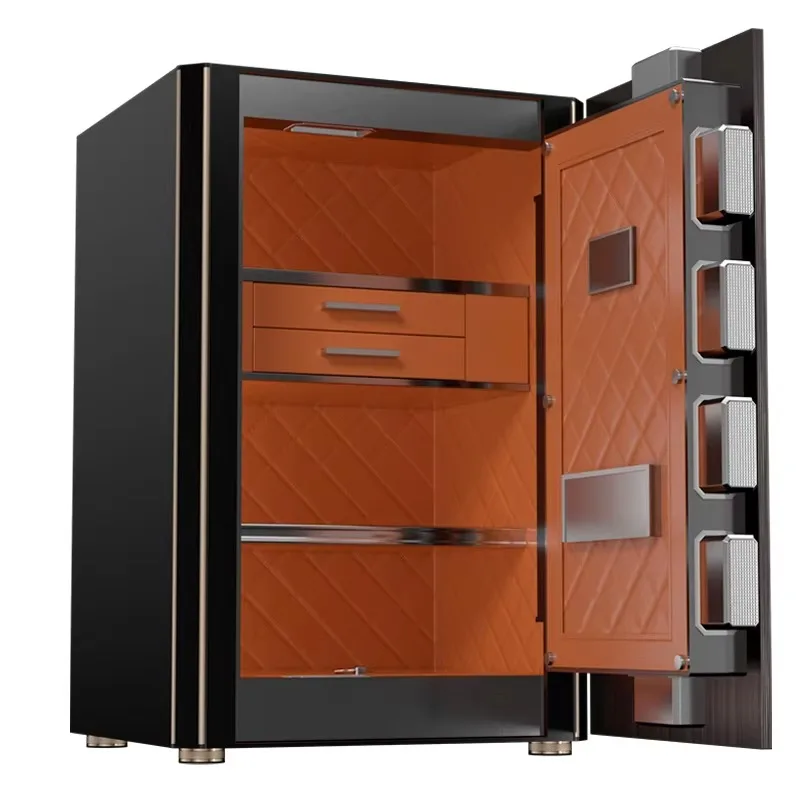 كلمة مرور إلكترونية آمنة داخل الحائط مقاومة للحريق مع إنذار مضاد للسرقة آمن