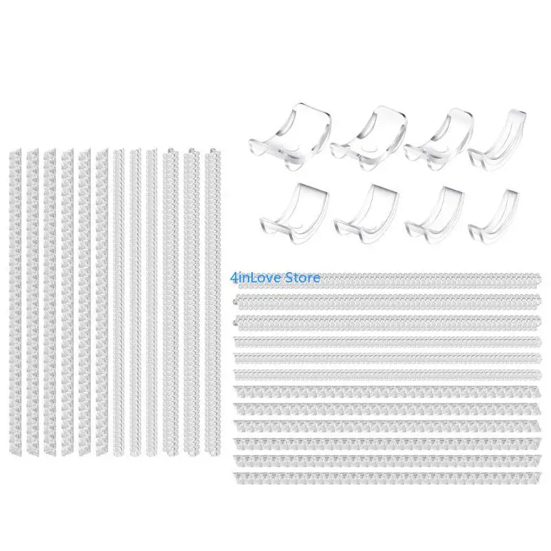 

T4MD Set of 12/20 Silicone Finger Rings Inserts Adjustable Finger Rings Size Enhancer Inserts for Customizable Size