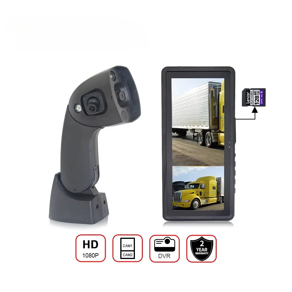 Side Mirror Camera Reverse Sideview Mirror Monitor IPS AHD 2 Split VIew Digital Car E-Mirror Blind Spot Detection System