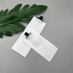 100pcs White Paper Refillable Spout Bag Make Up Cosmetic Cream Lotion Liquid Packaging Blank Small Sample Bags