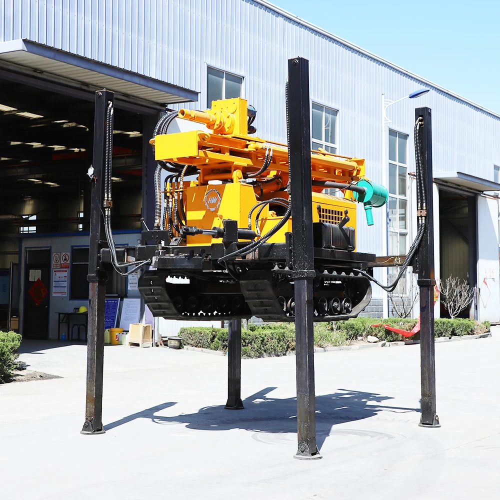 Efficient Portable Water Drilling Rig for Agriculture and Exploration with Low Failure Rate and High Performance