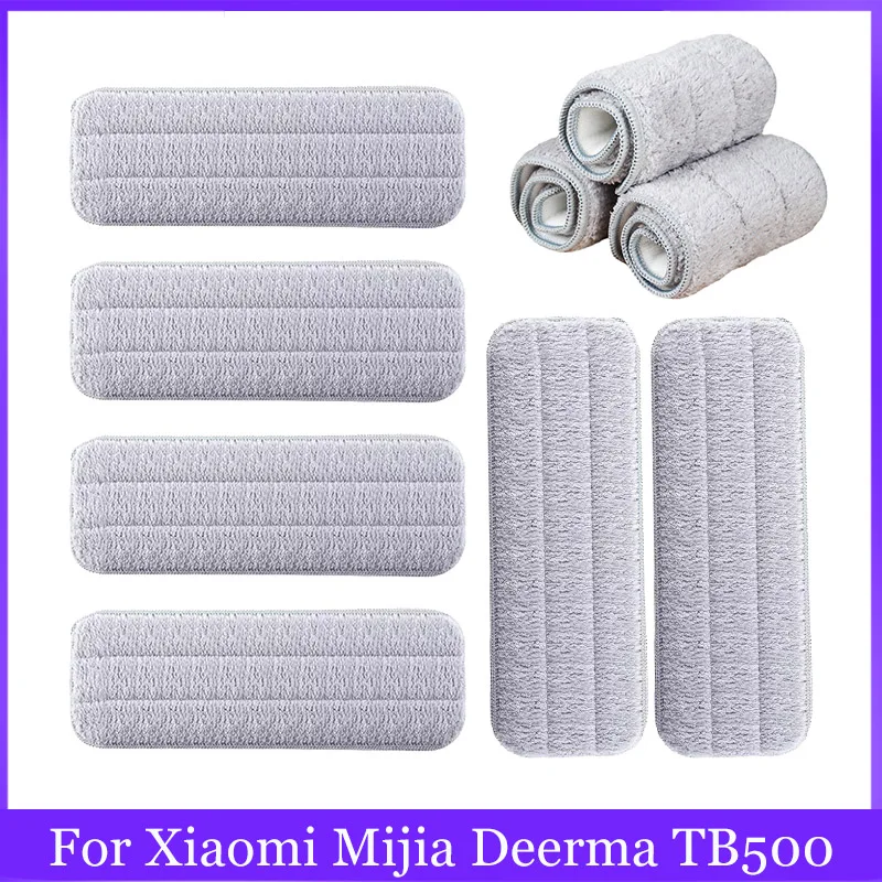 Washable Mop Cloth Rags For Xiaomi Mijia Deerma TB500 TB800 Handheld Vacuum Cleaner Parts Accessories Mop Pads Replacement