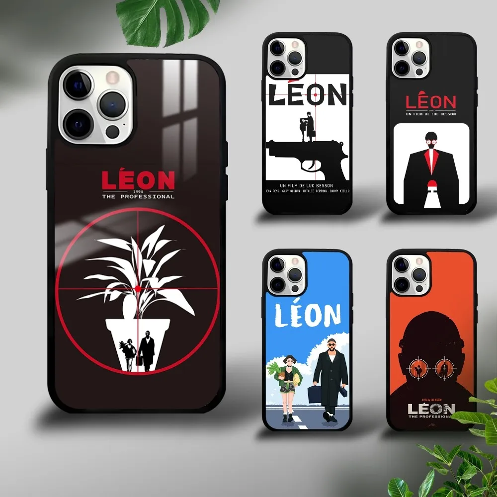 L-Leon M-Matilda N-Natalie Portman Phone Case For iPhone 16 15 14 13 12 11 Pro Xs Max Mini Plus Celulares Hard Funda