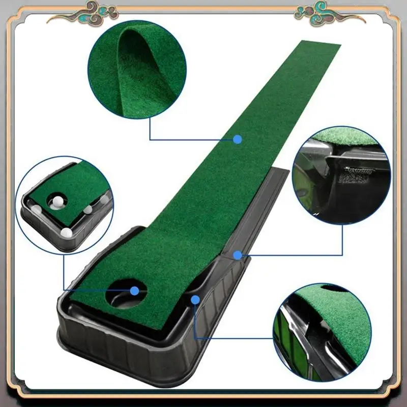 

Durable Indoor Golf Putting Mat , Portable Mini Golf Green Putting Mat , Mini Golf Practice Mat For Home Or Office