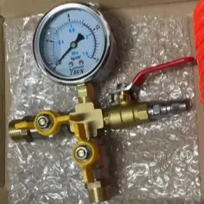 

Pressure Test Pressure Gauge, Four-way Valve Door, Tap Water Geothermal Floor