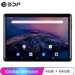 New Android Pad 10.1 Inch Tablets Octa Core 4GB RAM 64GB ROM Google Play Dual SIM Cards Wifi Phone Call Tablet Pc 6000mAh