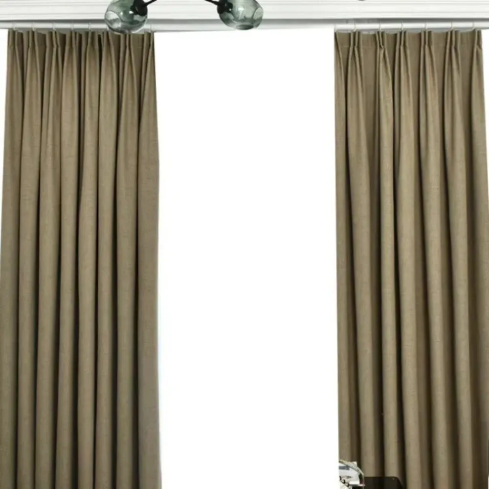 

Современные роскошные французские шторы на заказ для спальни, гостиной, высота 300 см, 100% затемняющие энергосберегающие шторы с теплоизоляцией