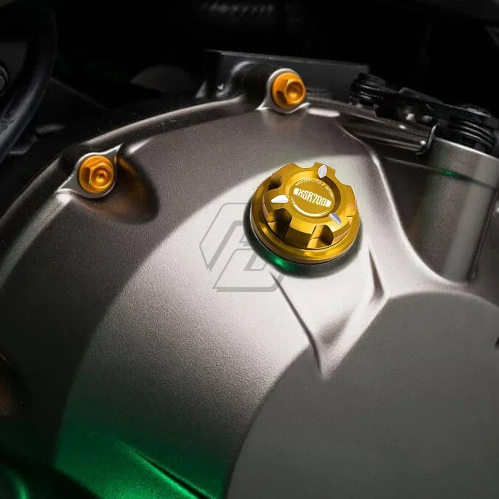 Tapa de aceite de motor de motocicleta, cubierta de llenado de tornillo para Yamaha XSR700 XSR 700 2016-2021