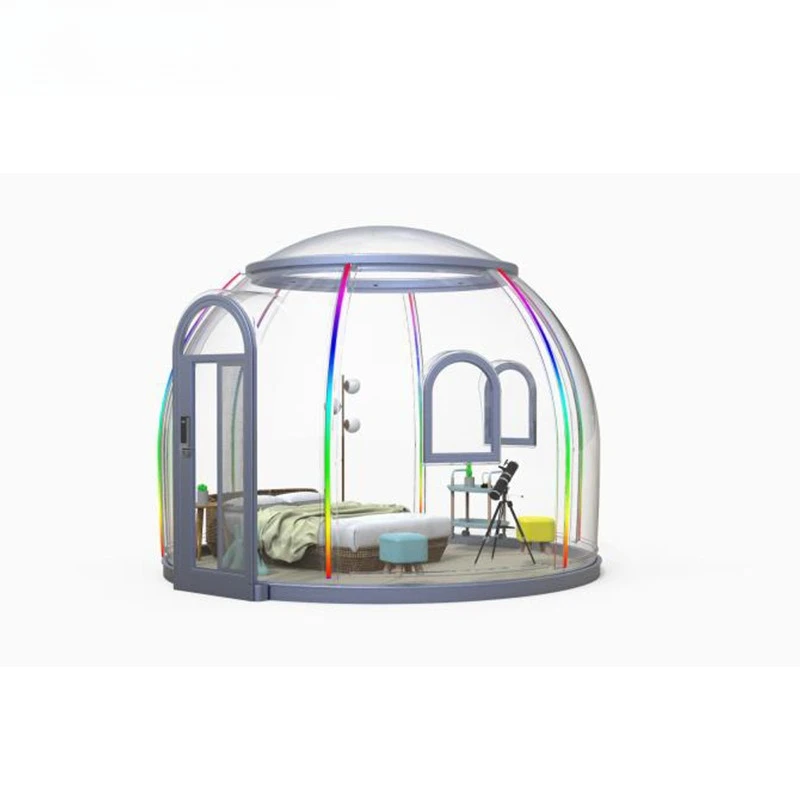 

Fully Transparent Star Sky Hotel Restaurant Outdoor Camping Bubble Tent Homestay PC Endurance Board House